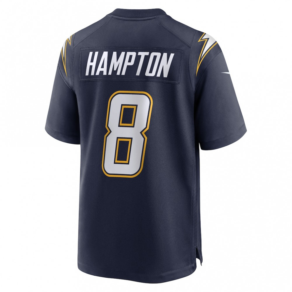 Omarion Hampton Los Angeles Chargers Nike Alternate Super Chargers Game Player Jersey - Navy-GridironStore